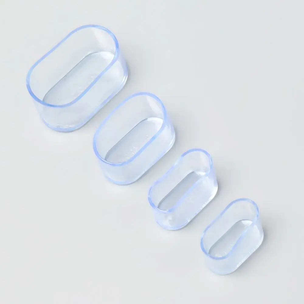 4Pcs Table Socks Floor Protectors Cups Non-Slip Covers Chair Leg Caps Furniture Feet Silicone Pads