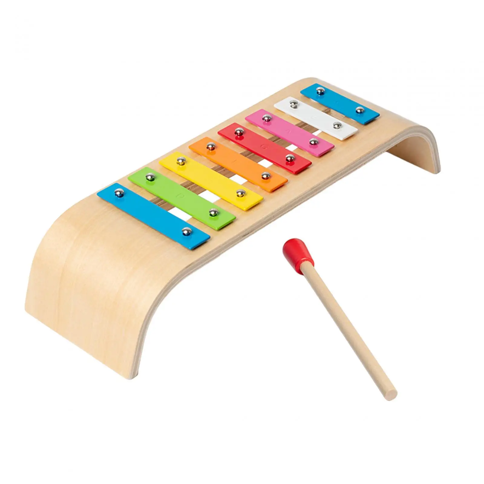 8 Note Xylophone Musical Toy Professional Kids Music Learning Toys for Beginner Kids and Adult Band Birthday Gift Players