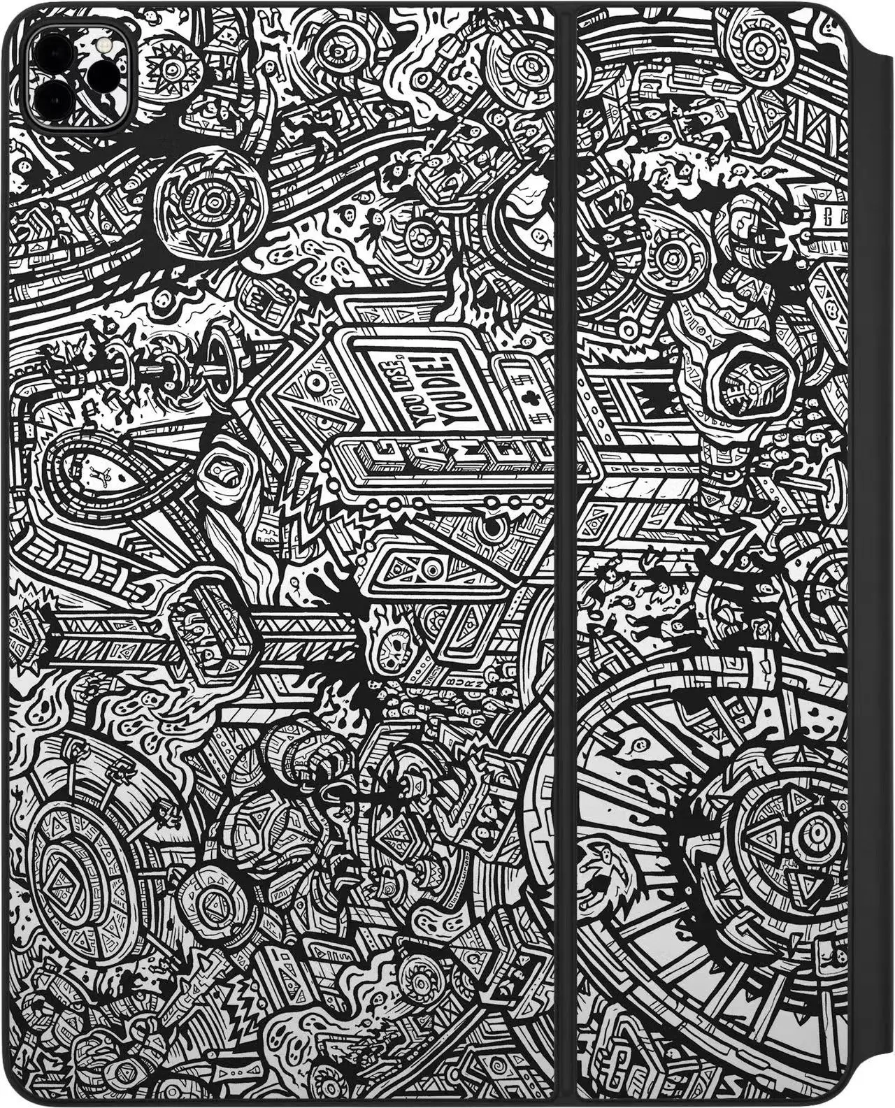 

3 м красочная Защитная окрашенная Виниловая наклейка для волшебного чехла клавиатуры для Ipad Pro 11/12.9 дюймов 2020 2021 Водонепроницаемая наклейка