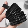 1-100Pcs Black Square Round Crystal Velvet Powder Puff Facial Soft Washable Sponge Cosmetics Puff Beauty Makeup Accessories Tool 6