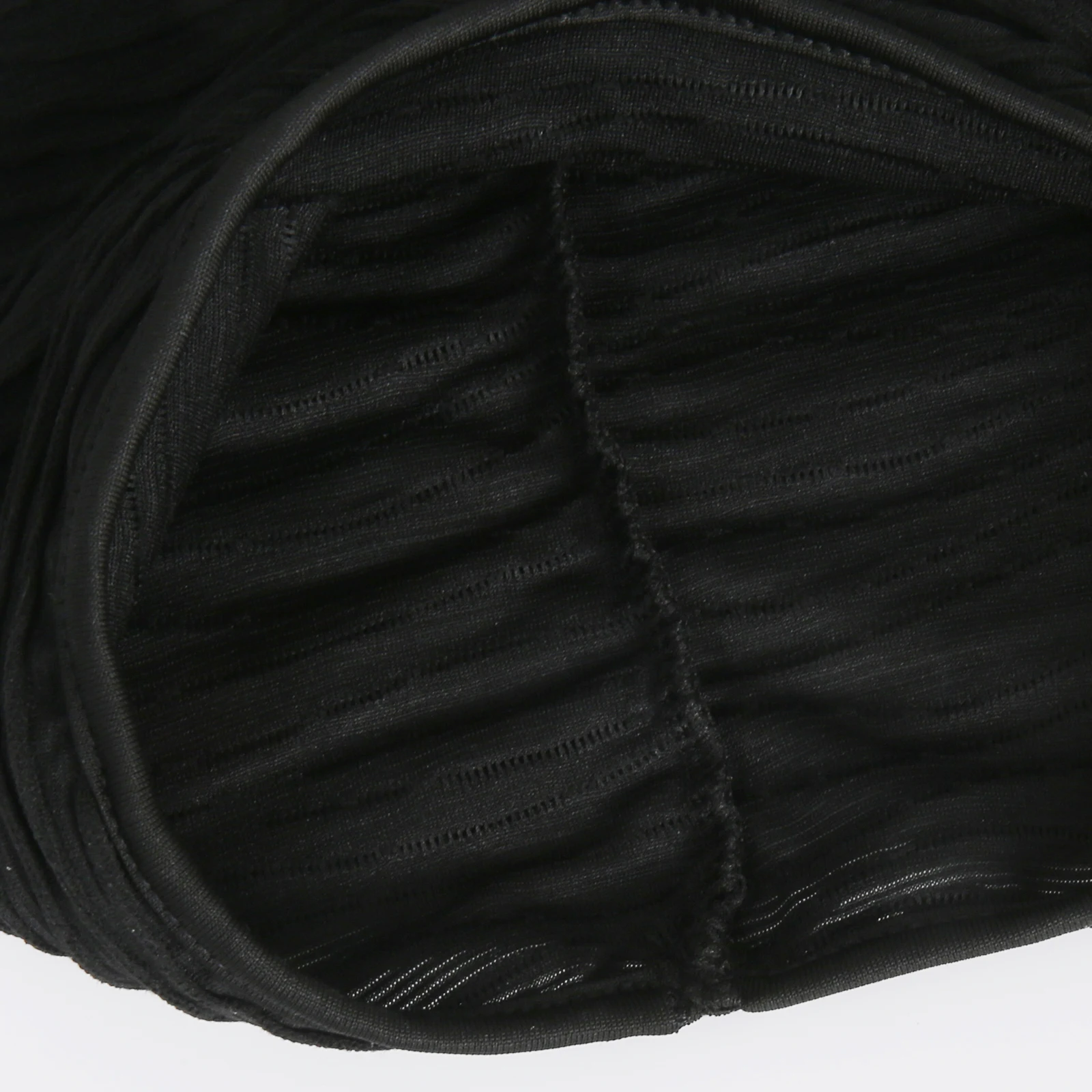 Elastische Vollgesichtsmaske Schwarze Netzmaske Hip-Hop Punk Kopfbedeckung Halloween Cosplay Party Tanz-Kopfbedeckung Balaclava Mütze – Detail 8