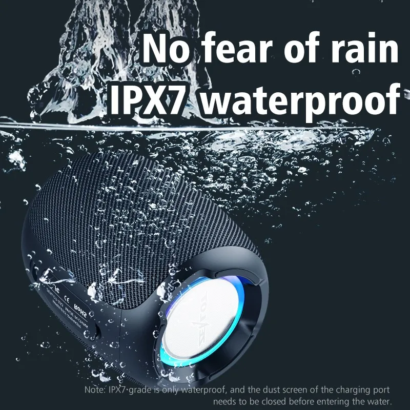 US $26.86 Zealot S53 Mini Bluetooth Speaker Portable Wireless Column Waterproof HIFI Lossless Sound Quality Stereo Subwoofer Loudspeaker