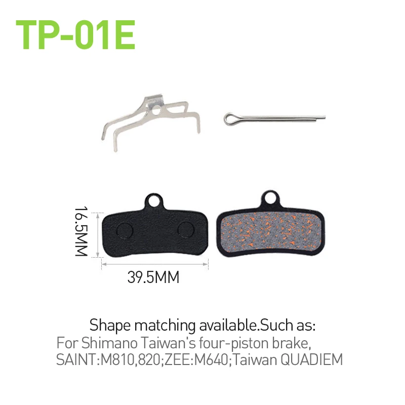 Plaquettes De Frein Disque Vélo - 2 Paires Haute Performance Pour Shimano, Tektro, TRP - Freinage Immédiat Et Durable