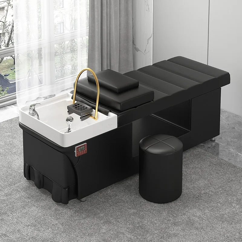 Lusso Massaggio Shampoo Sedie Casa Barbiere Salone Shampoo Sedie Semplicità Fotel Fryzjerski Mobili Commerciali Rr50Sc