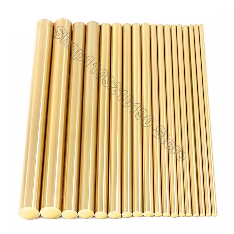 Tige En Laiton Plein Ronde - Diamètres De 3mm à 17mm - Longueur 200mm - Pour Bricolage, Plomberie, Projets Créatifs