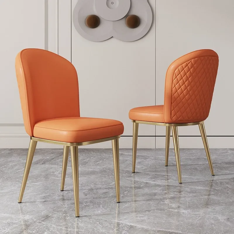 

Modern Nordic Dining Chairs Garden Outdoor Mid Century Luxury Kitchen Salon Dining Chairs Replica Silla Plegable Furniture HDHYH
