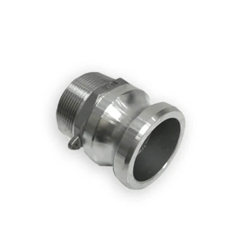 1pcs 1-1/4 BSP Male Thread 304 Stainless Steel Type F Plug Camlock Fitting Cam and Groove Coupling 1pcs ss 304 stainless steel 1 4 3 8 1 2 3 4 1 1 1 4 1 1 2 bsp male thread pipe fitting square head plug ss304