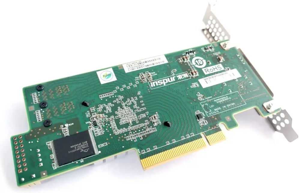 9300-8I LSI SAS3008 12Gbps SATA/SAS 8-Port HBA IT Mode ZFS FreeNAS unRAID+2*SFF-8643 SATA Cable