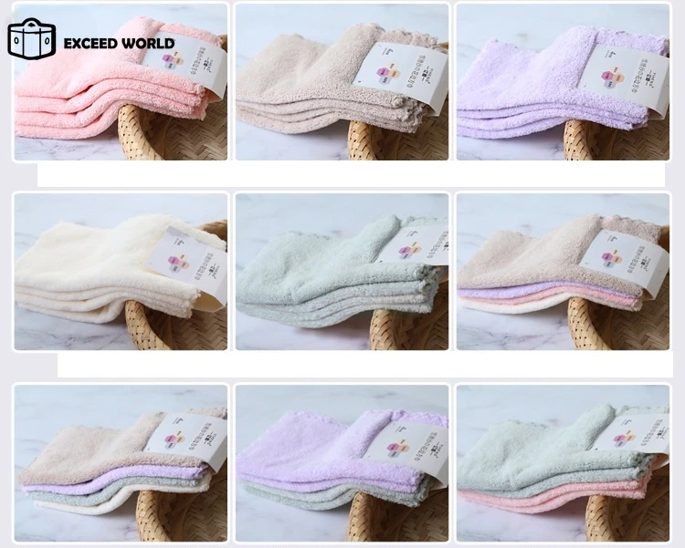 Description Picture 4 of itemSuperfine Fiber Cartoon Melange Child Towel Hand Towel Pinafore Home Cleaning Face for Baby for Kids High Quality Face Towel