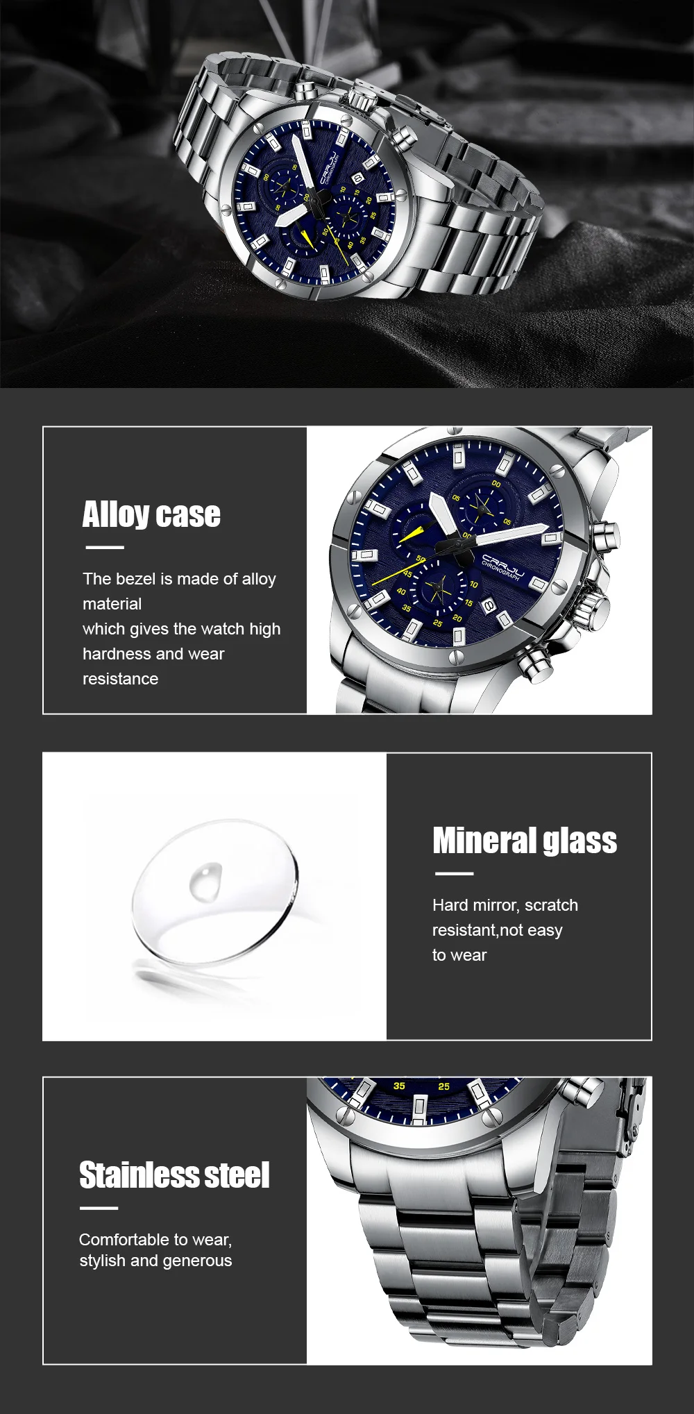 CRRJU 2296 Men's Watch description image 4