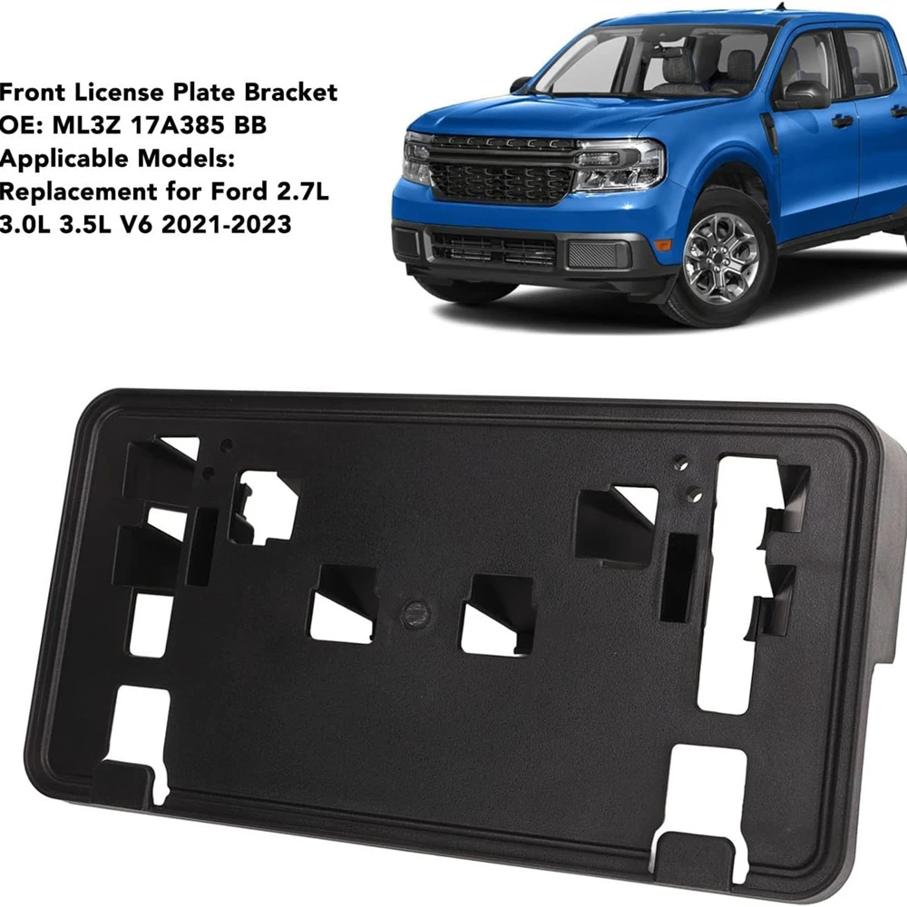 

​for Ford F-150 Front Bumper License Plate Bracket 2021-2023 OEM ML3Z-17A385-BB