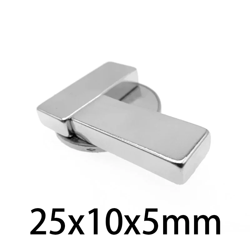 Neodymium Magnets 25x10x5 mm Block Strong Permanent 25x10x2 25x10x10 25*10*3 25*10*4 15x10x1 15x10x2 15x10x3 15x10x5 15x10x10