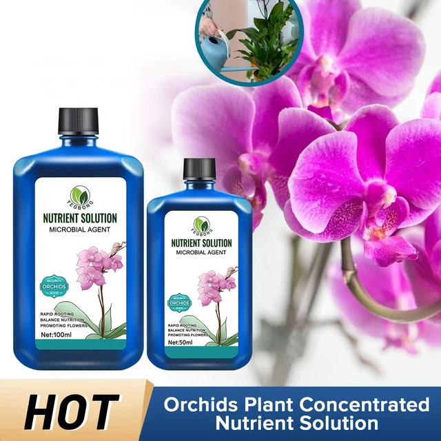 Orchideák Növényi Koncentrált Tápanyag -Oldat Növekedés Fokozó Táplálkozás Kiegészítő Gyökérzetű Folyadék
