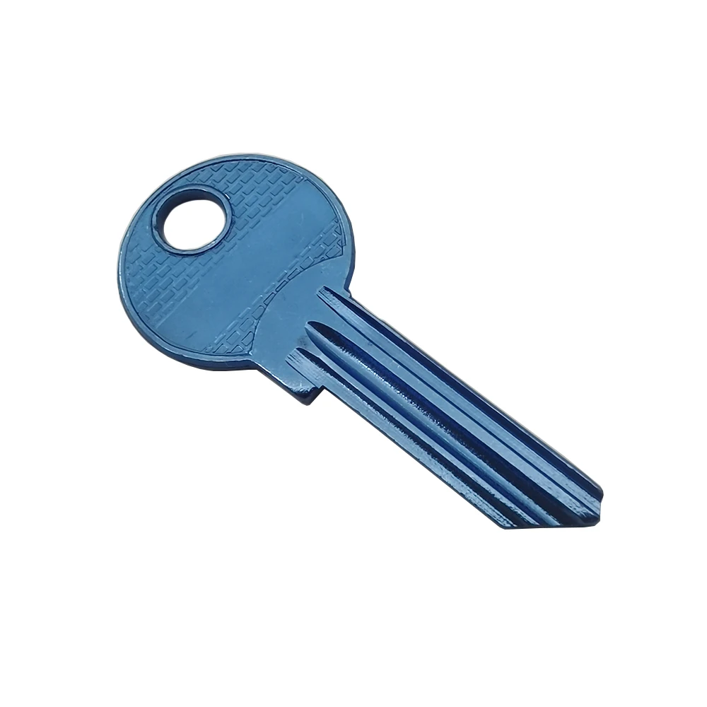 JS1628 Alloy 7 Color Key Embryo for Locksmith Random Color F 44 Everyday Key Blanks