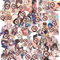 50pcs Waifu Hentai Anime Sexy Girls Cute Versatile Waterproof Stickers (18+) 1