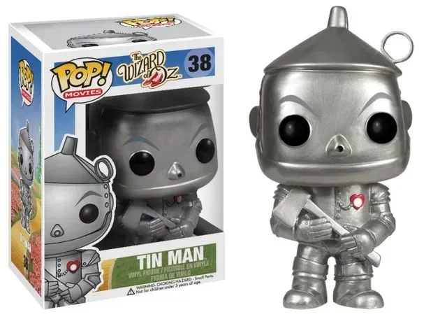thumbnail image 5 of Funko El mago de OZ Hombre de hojalata Espantapájaros León cobarde #38 #39 Figuras de acción de vinilo de PVC Colección Brinquedos Juguetes modelo, 5 of 5