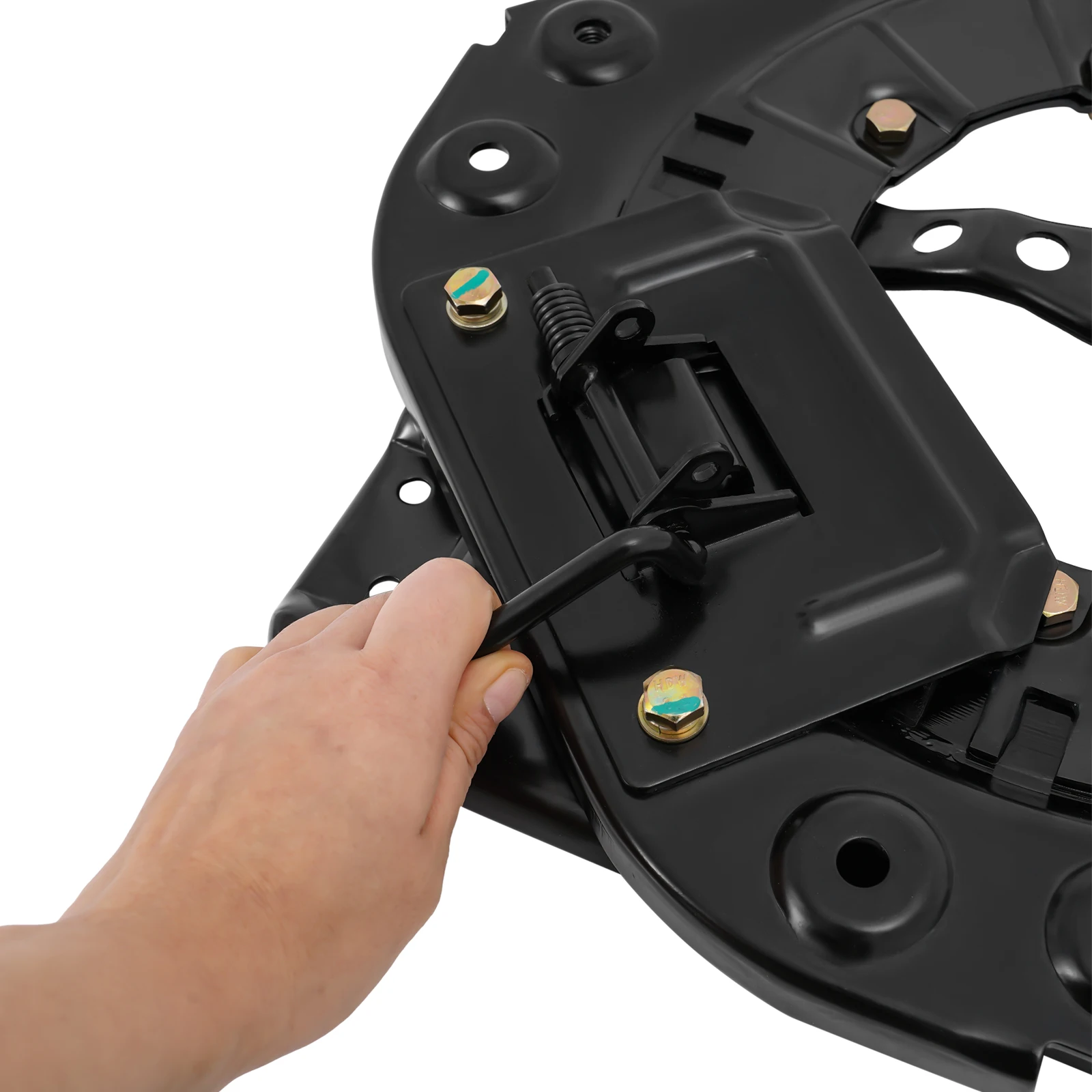 Universeller Drehsockel für Transporter, Wohnmobile, Busse, 360° ° Drehsitzbasis, 3,0 mm kaltgewalzter Stahl mit einer Tragfähigkeit von 286,6 Pfund – Detail 7