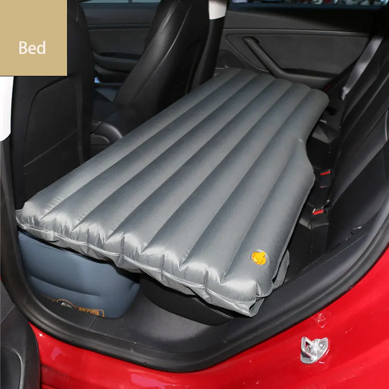 車の後部折りたたみマットレス、キャンプベッド、旅行用スリーピング