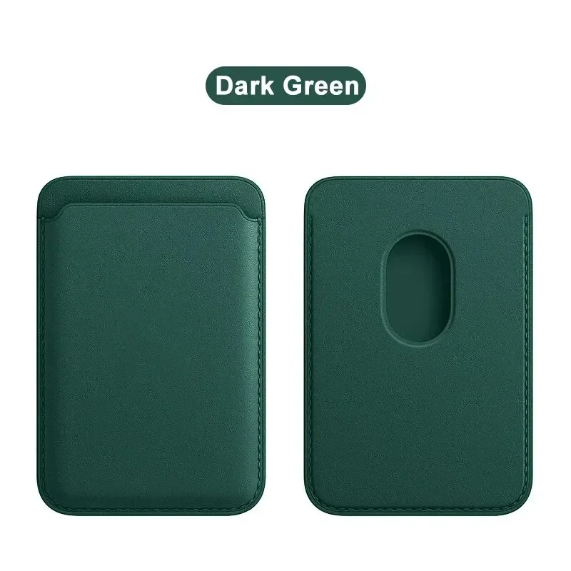 Magnetic Leather Wallet Case with Card Holder