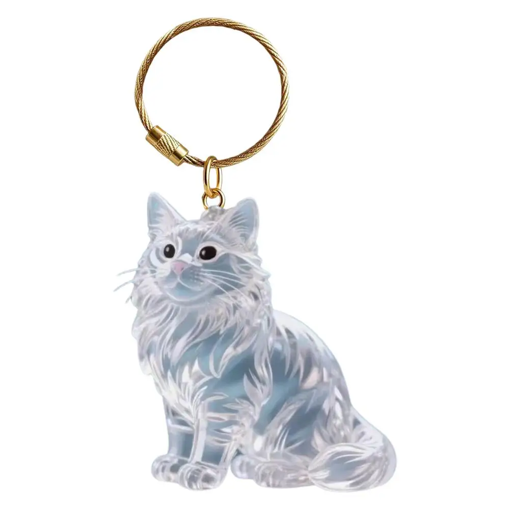 Pet Hair Keepsake Keychain 1