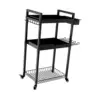 Power Tool Organizer Cart Rolling Tool Cart Shelf for Office Garage Workshop 3