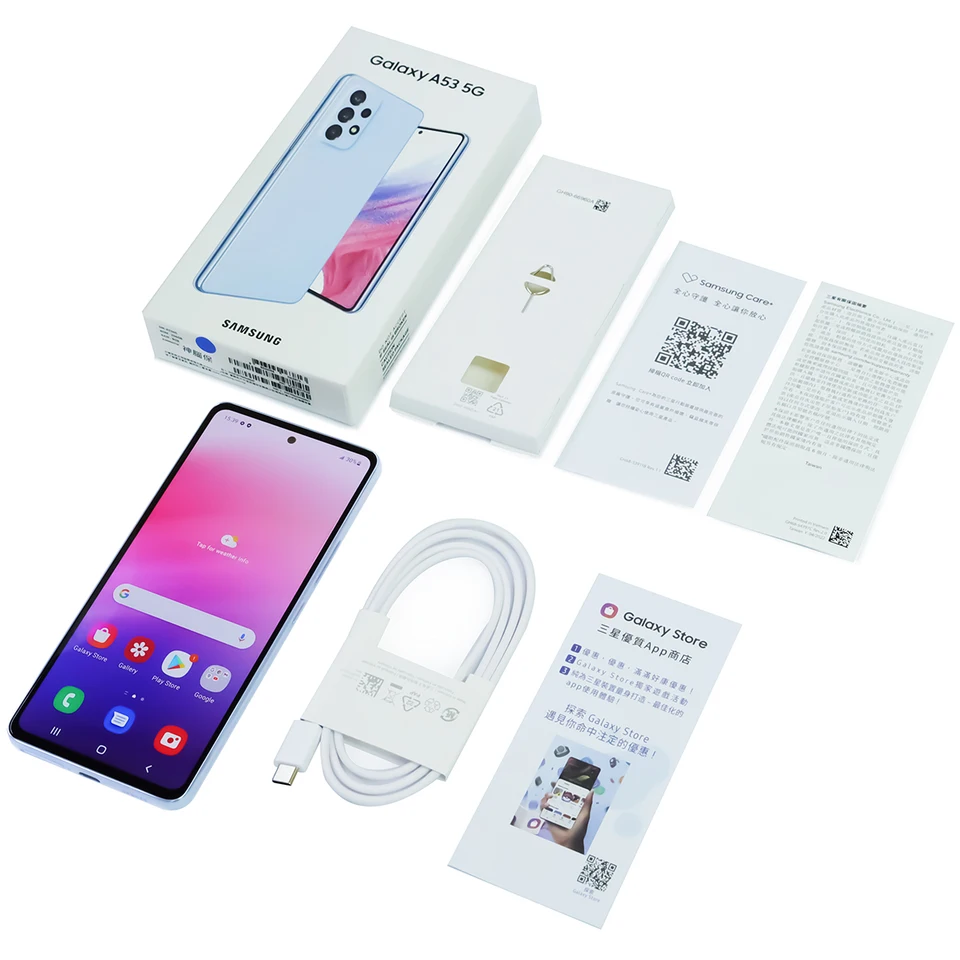 Samsung Galaxy a53 5g androidスマートフォン、exynos 1280