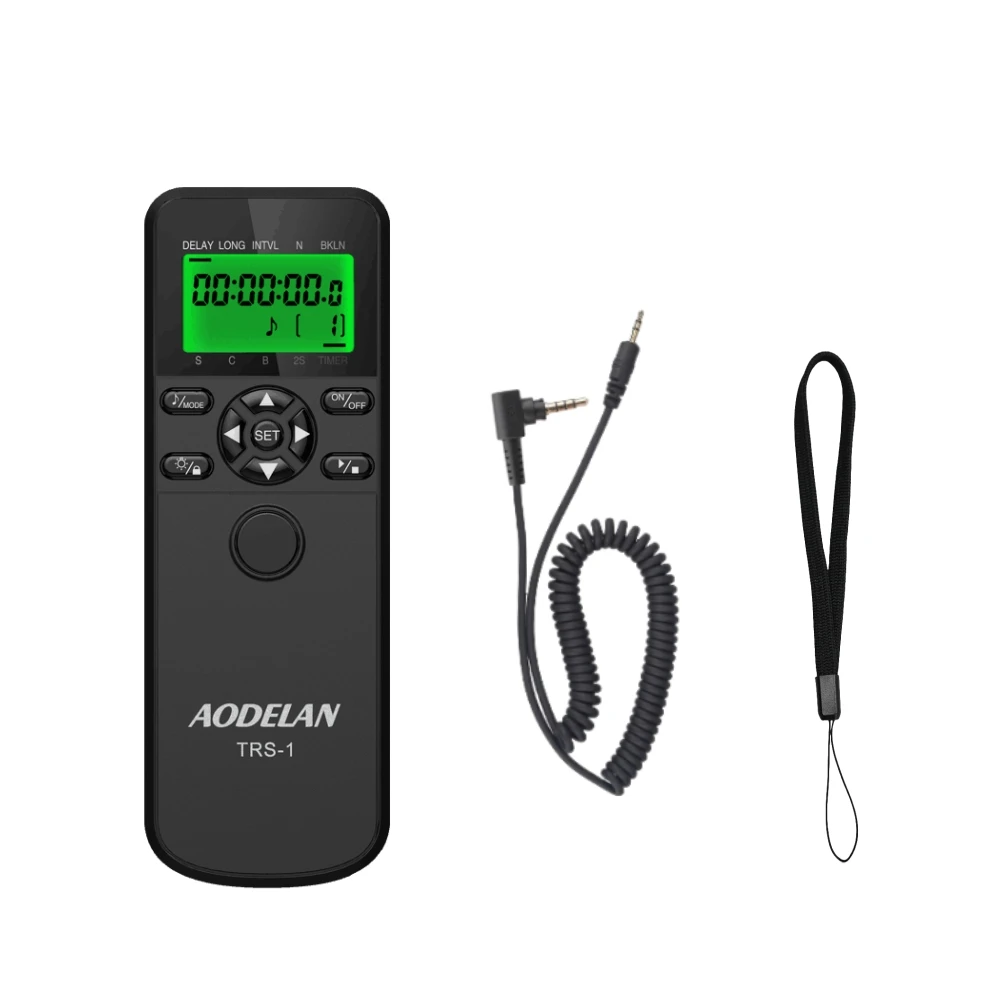 AODELAN Intervalometer Wired Timer Remote Control Shutter Release for ZR, Z5II a