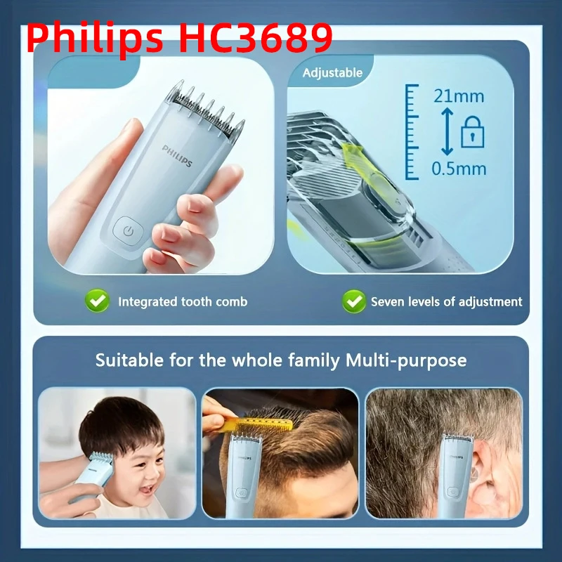 Philips Hairclipper Series 5000 HC5690 Electric Hair Cutter Head