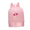 Ballet Dance Backpack Ballet Dance Bag Sweet Portable Casual Daypack Girls 4