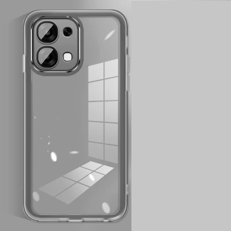 Shookproof Plating Silicone Back Cover