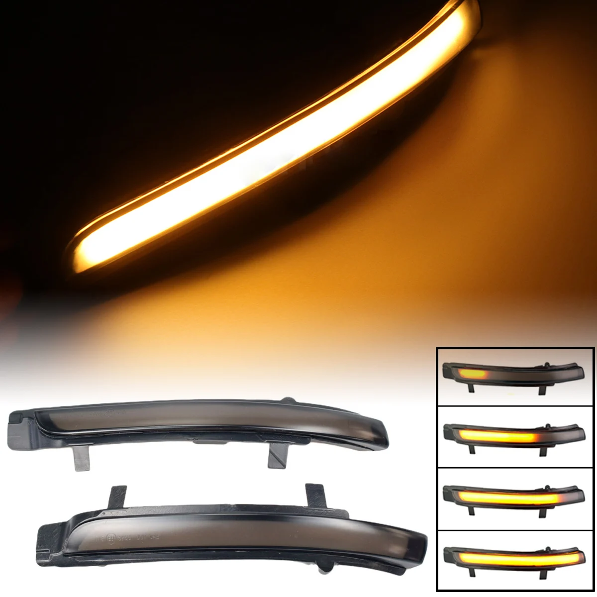 

Dynamic LED Turn Signal Light Side Mirror Light Lamp for Skoda Octavia MK2 1Z3 1Z5 09-13 Superb B6 3T4 Car Styling