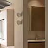 Nordic Glass Ball LED Wall Lamp Concealed Base Milky White Dome Sofa Background Decor Balcony Aisle Porch Bedroom Bedside Light 5