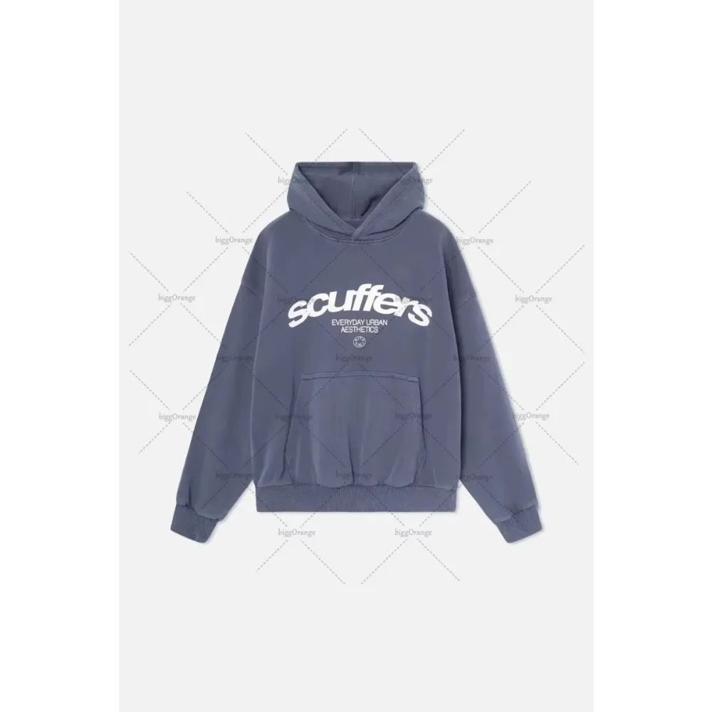 2025 Europe and The United States Street Fashion Hoodie Personality Harajuku Letter Printed Clothing Oversized Sweatshirt 4