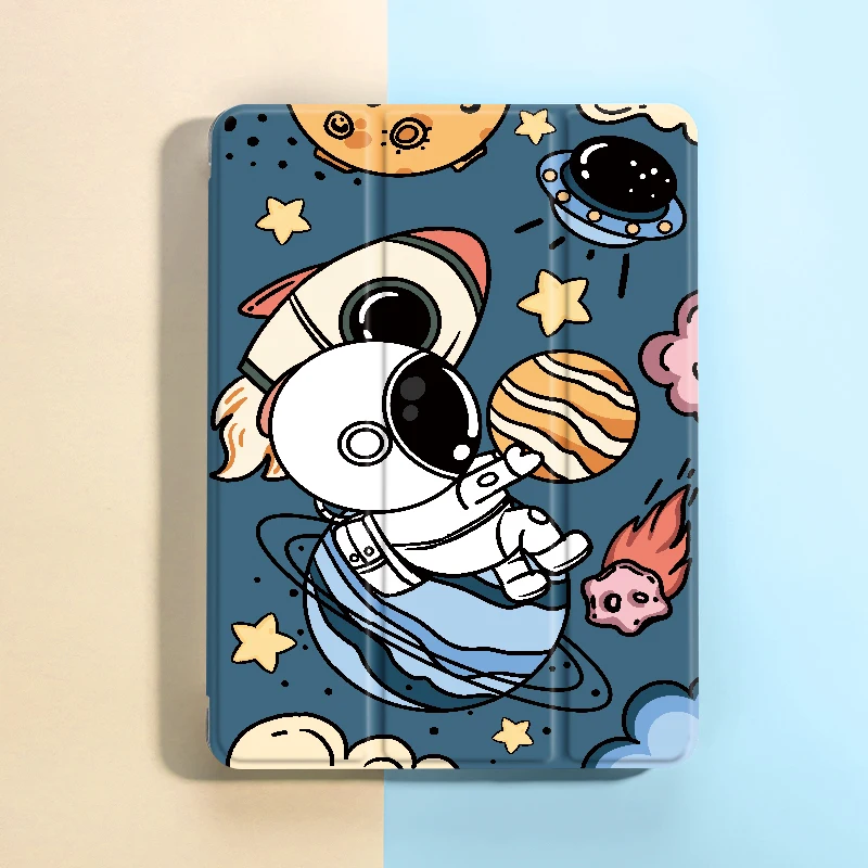 Spaceman Case with Pen Holder