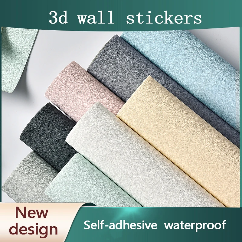 Diatom Mud Self-Adhesive Wall Stickers Formaldehyde-Free Waterproof And Moisture-Proof 3D Wallpaper Bathroom Kitchen Decoration black and white 3d retro pattern pvc self adhesive tile sticker kitchen waterproof oil proof wall stickers bathroom art decals