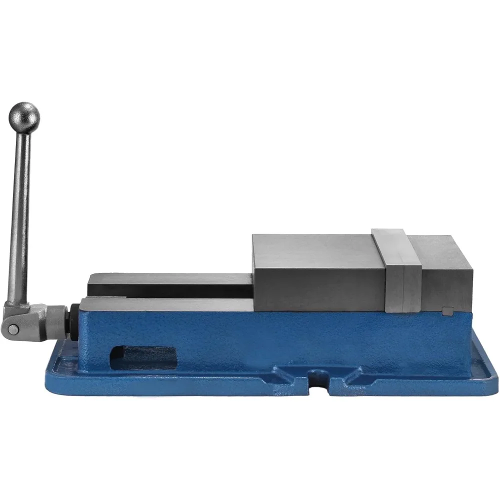 ACCU Lock Down Vise Precision Milling Vice 6 Inch Jaw Width Drill Press Vise Milling Drilling Machine Bench Clamp Clamping Vice 3