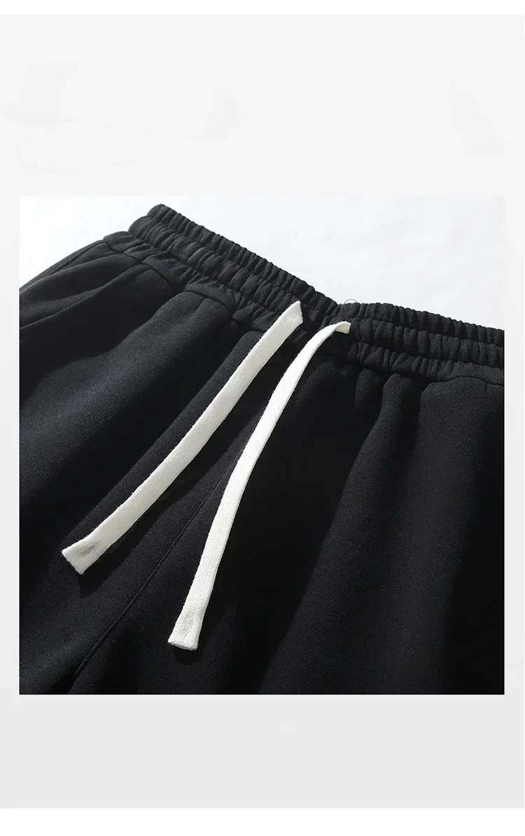 Summer New Printed Letter Casual Loose Sports Drawstring Five-point Shorts Men's and Women's Pure Cotton Comfortable Sports