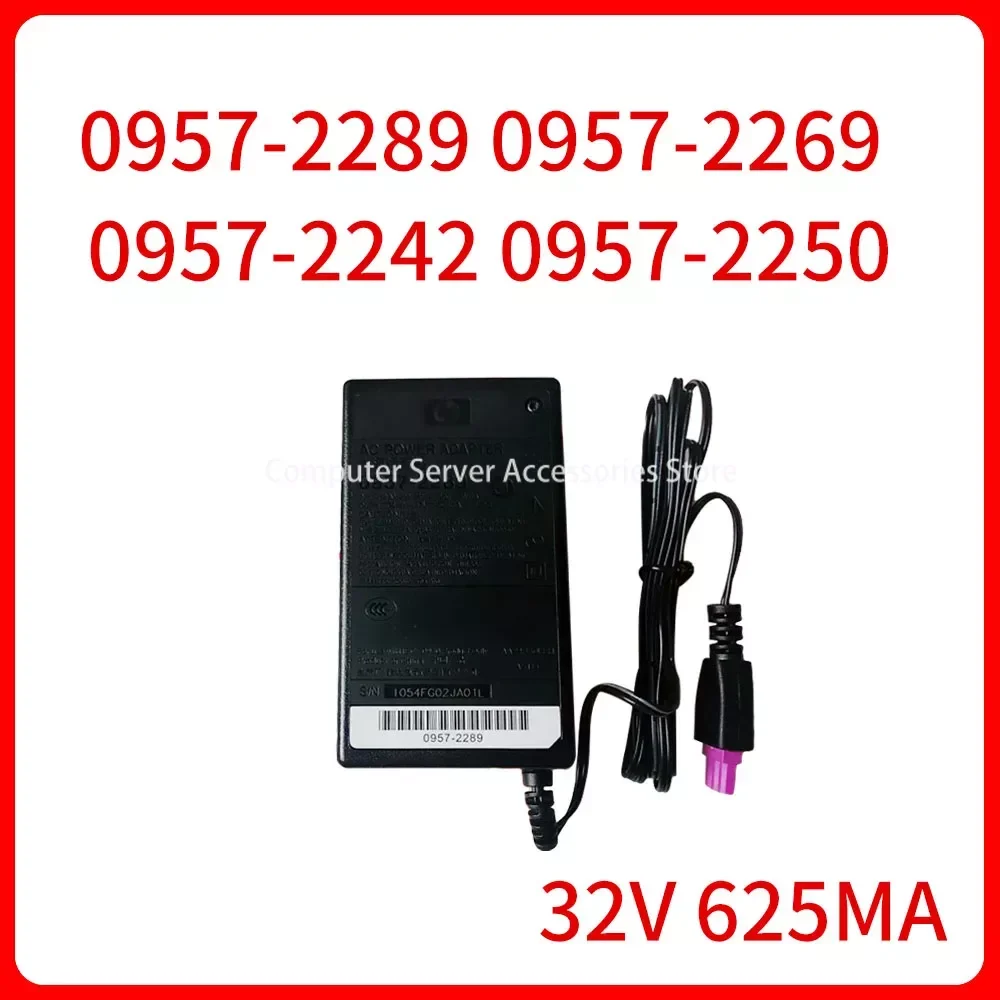 

32V625MA AC Adapter Charger 0957-2289 0957-2269 0957-2242 0957-2250 for HP F2418 D2568 F4488 Printer Scanner Power Original