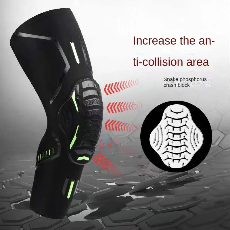 1 Piece Basketball Kneepads Elastic Foam Volleyball Knee Pad Protector Fitness Gear Sports Training Support Bracers