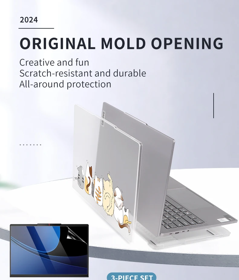 3-in-1 Laptop Case Set For 2024/2023 Lenovo IdeaPad Pro 5 14