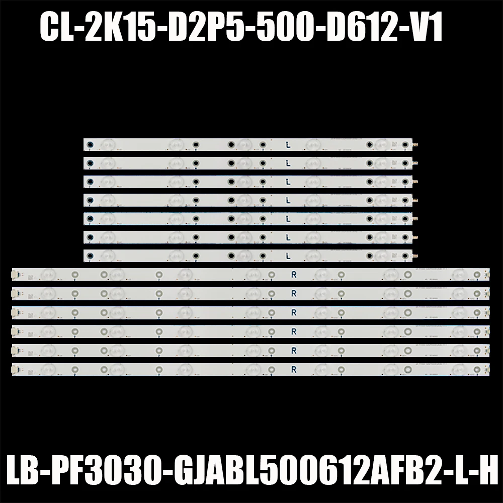 Tiras de Led para Lábios Phi 50 tv 50puh640 88 50puf606 12 Aoc Le50s5970 500tt68 v2 Tpt500u1 Qvn03.u gj 2k15 D2p5 500 D612 v3 r