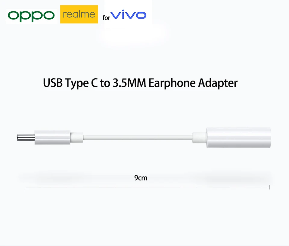 Realme Headphone Jack Realme Type C To Mm Adapter Original