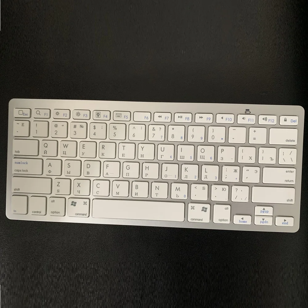 Compact Wireless Bluetooth Keyboard BK3001 Black Portable Mini QWERTY