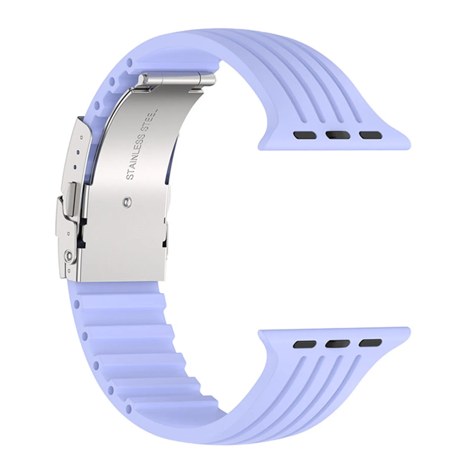 

Replacement Watch Strap for iWatch 7/6/5/4/SE 38/40/41mm/ 42/44/45mm Bracelet Silicone Band Watchband Wristband