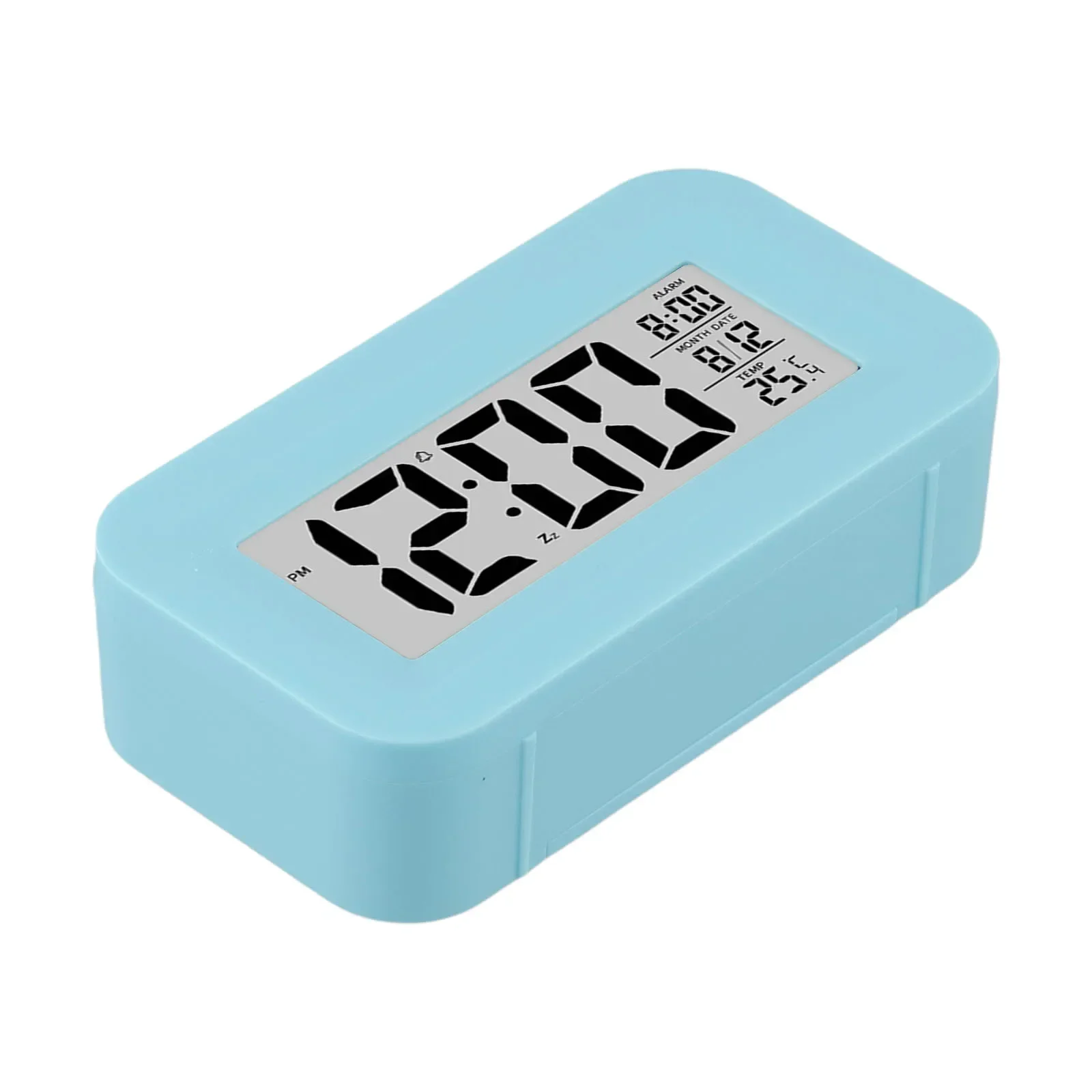 Digital LCD Alarm Clock Electronic Digital Alarm Screen Desktop Table Clock For Home Backlight Snooze Calendar