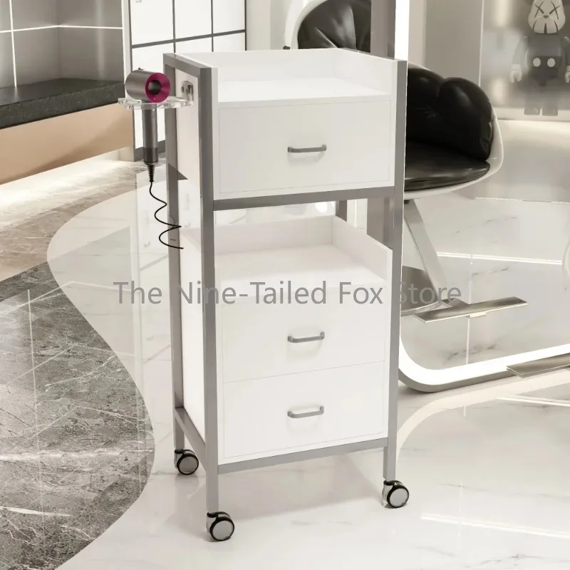 Description Picture 6 of itemBeauty Salon Tray Auxiliary Car Wheels Cleaning Cart Professional Furniture Hairdresser Aesthetic Carrello Reception Barber