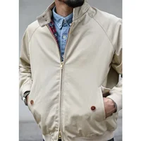 Sauce Zhan Men's Jacket Vintage Golf Jacket Classic Twill  Work Jacket for Men Regular Fit 2
