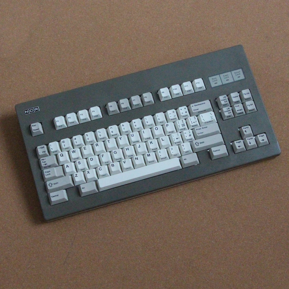 

Retro Dark Gray NCR80 Mechanical Keyboard Kit WKL 7U Space ISO optional
