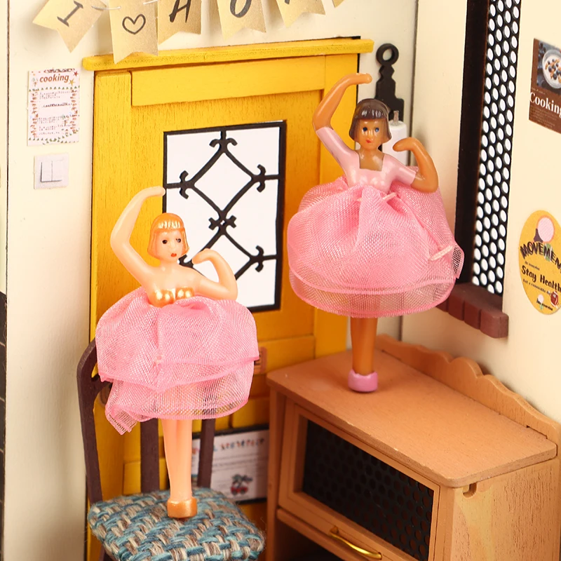 Music Box Dolls Ballet Dancer Decor Doll Figurine Ornament Princess Doll Music Box Ballet Dance Accessories music box