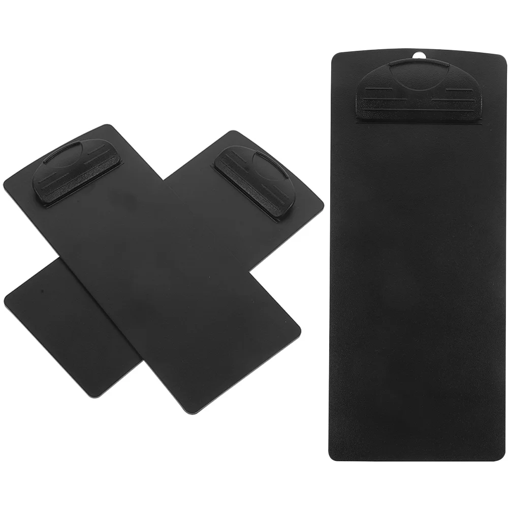 

3Pcs Outdoor Clipboards Small Memo Clipboard Solid Color Clipboard Small Server Notepads Board